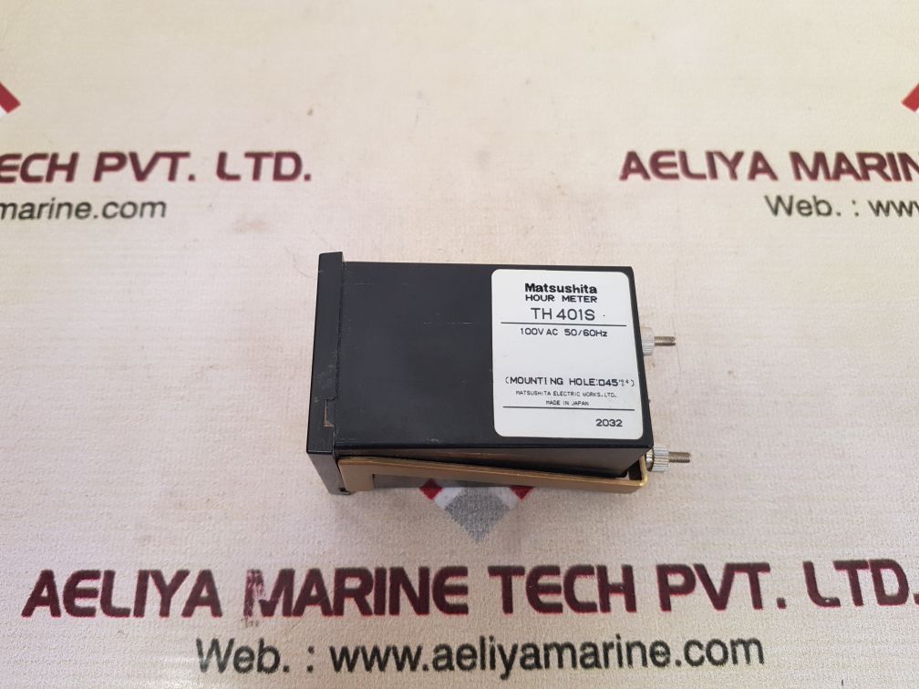 Matsushita th401s hour meter 100v ac 50/60hz