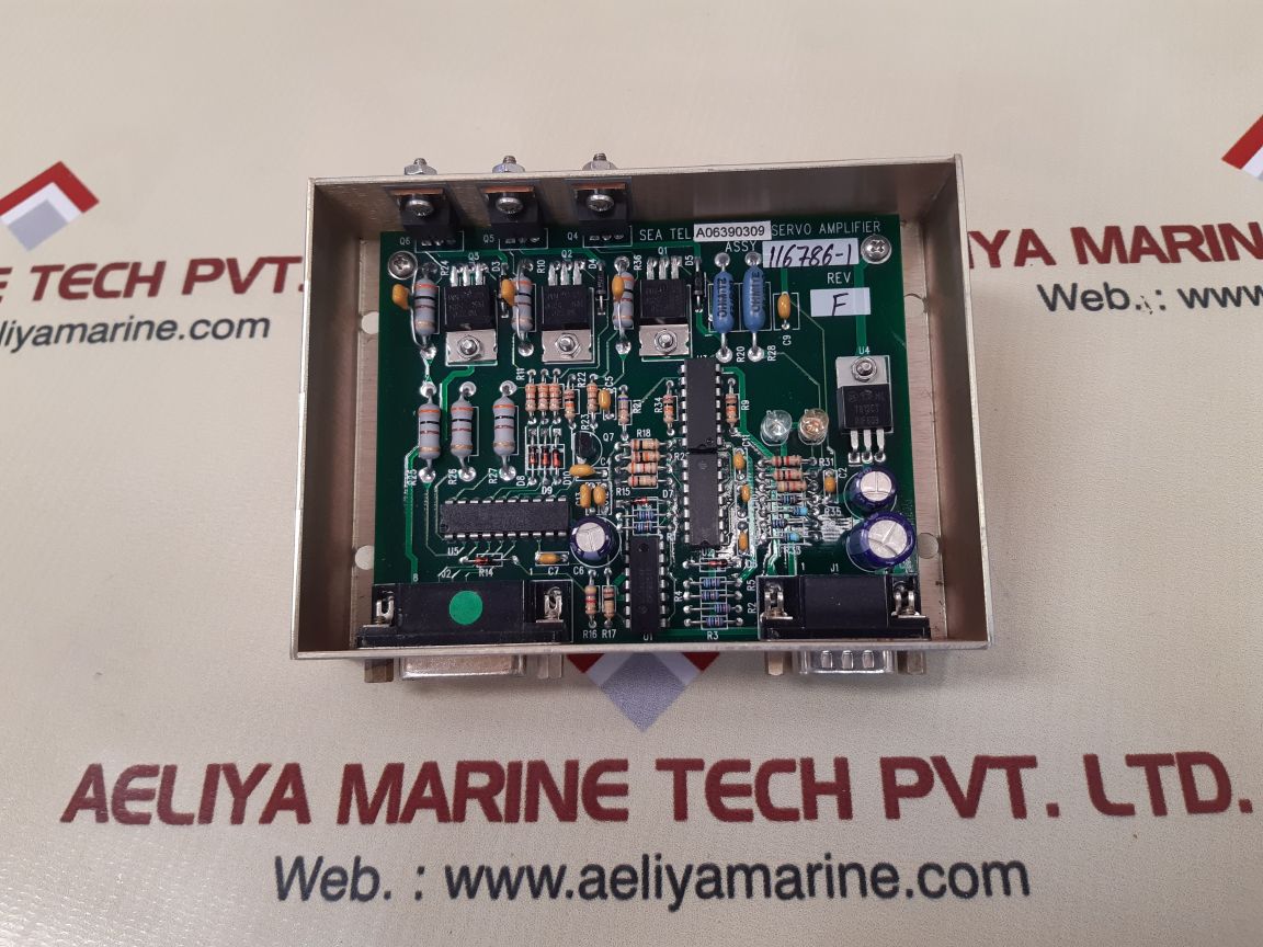 seatel 116786-1 rev d servo amplifier a06390309