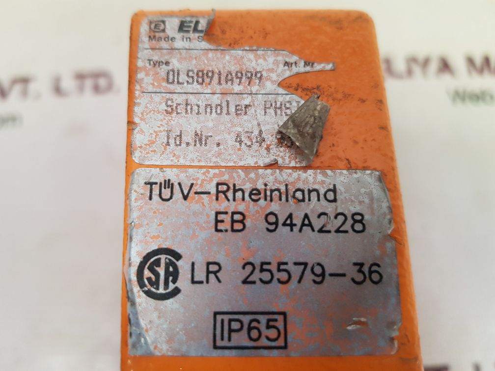 Elesta ols891a999 elevator leveling sensor eb 94a228