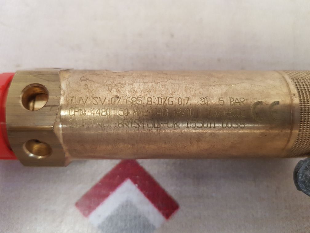 Seetru tuv sv 07 685 8 safety valve 31.5 bar