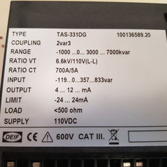 Deif Tas-331Dg Selectable Transducer 100136589.20