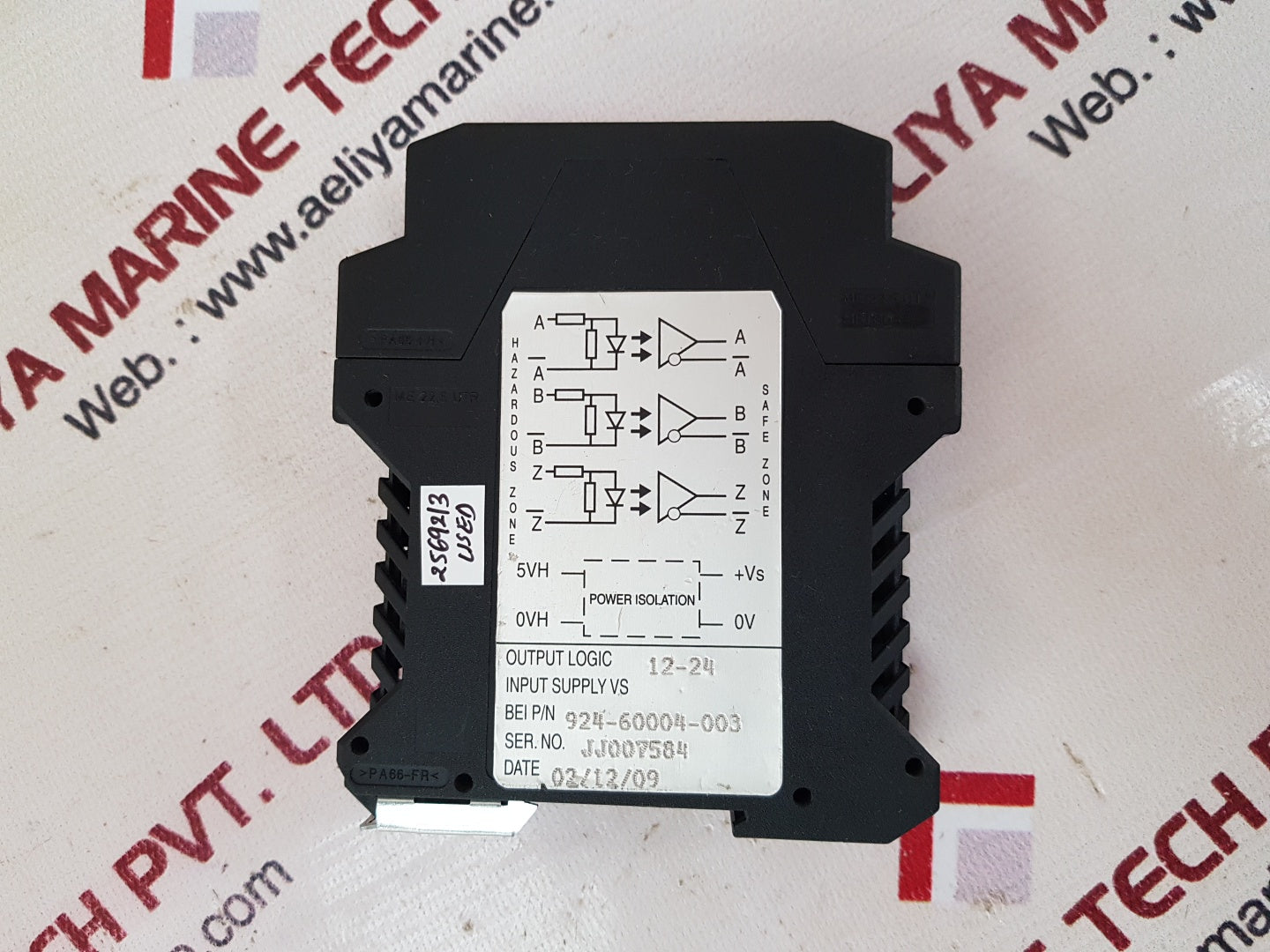 Bei 924-60004-003 galvanically isolated barrier i/o module