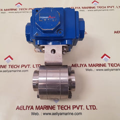 Habonim c25 sr-3 met pneumatic actuator compact valve 10 h27-666myb/din3852