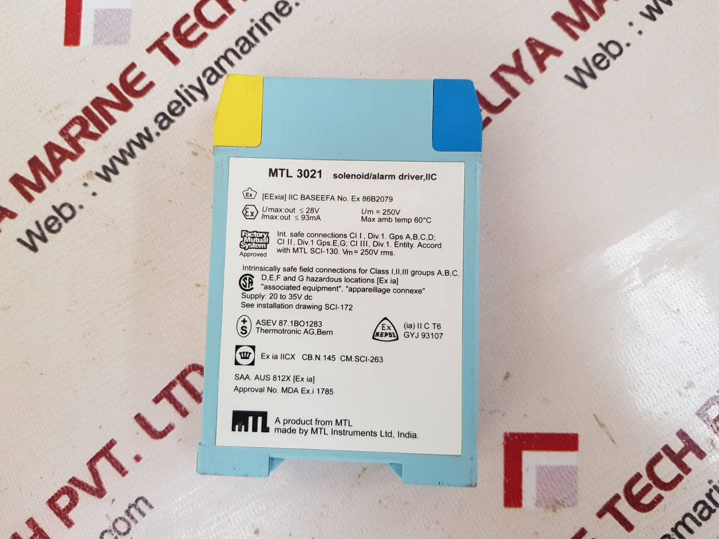 Mtl 3021 solenoid/alarm driver