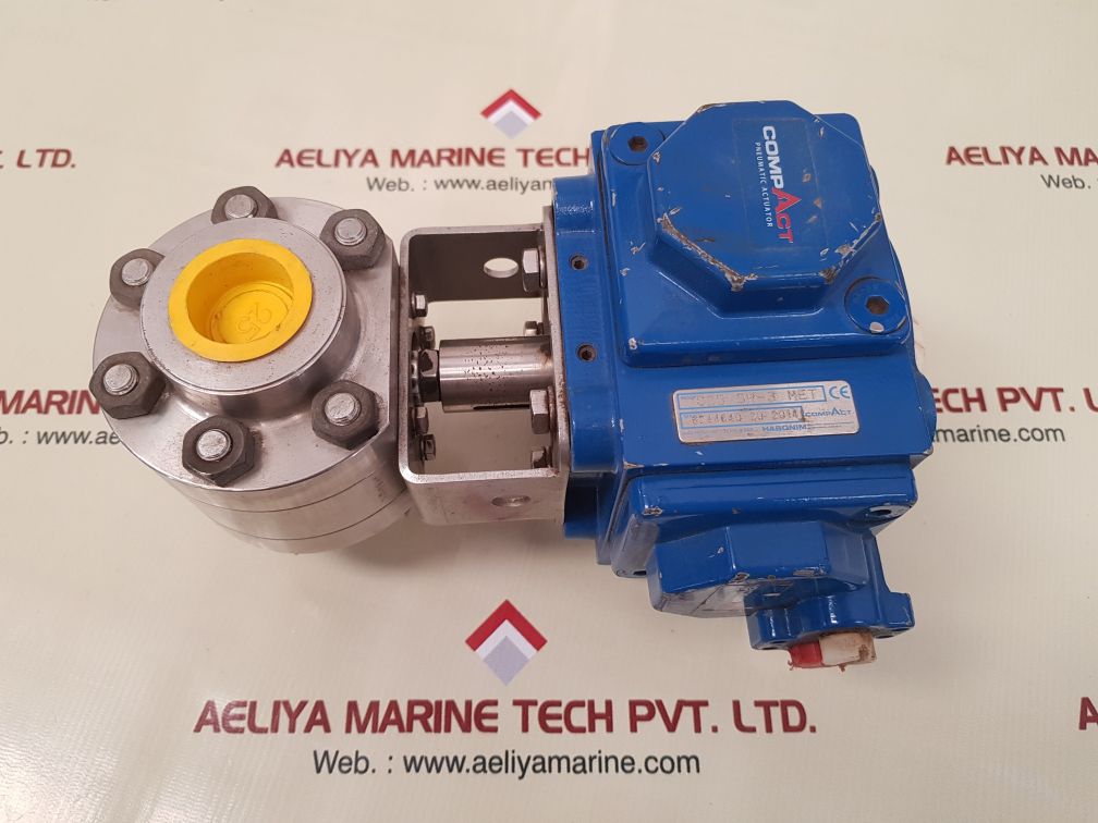 Habonim c25 sr-3 met pneumatic actuator compact valve 10 h27-666myb/din3852