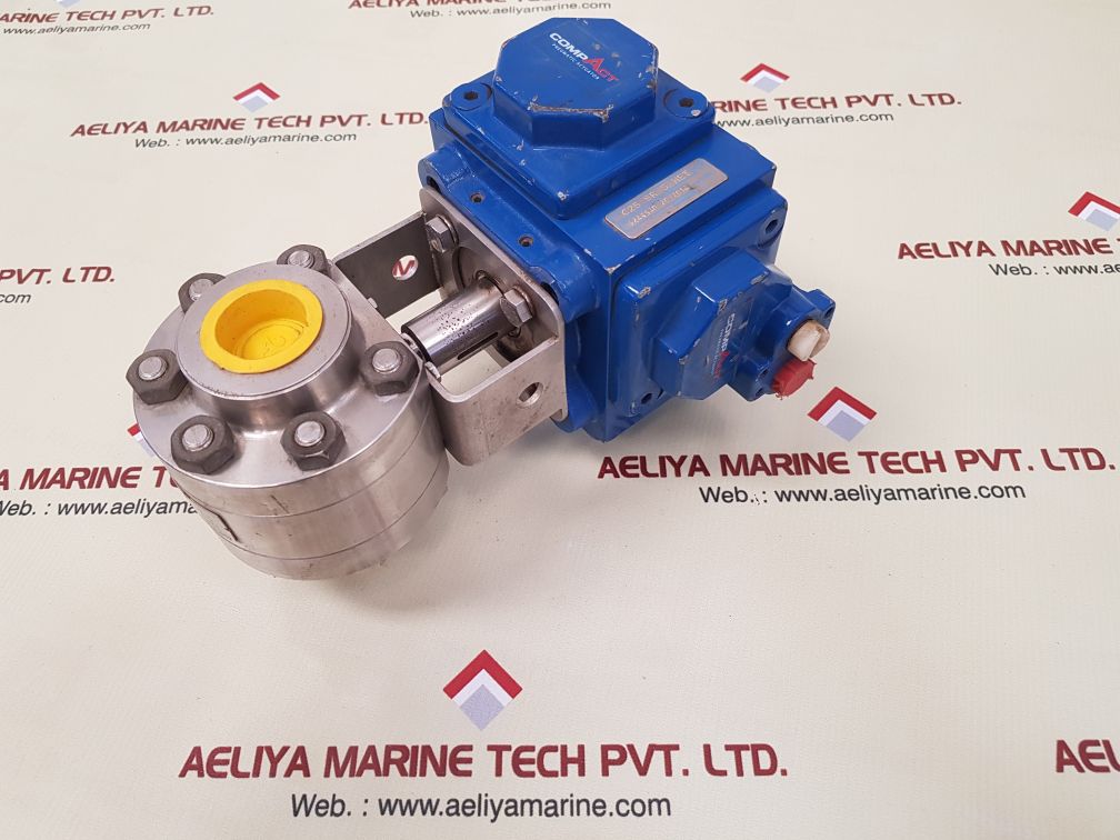 Habonim c25 sr-3 met pneumatic actuator compact valve 10 h27-666myb/din3852
