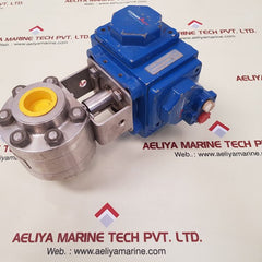Habonim c25 sr-3 met pneumatic actuator compact valve 10 h27-666myb/din3852