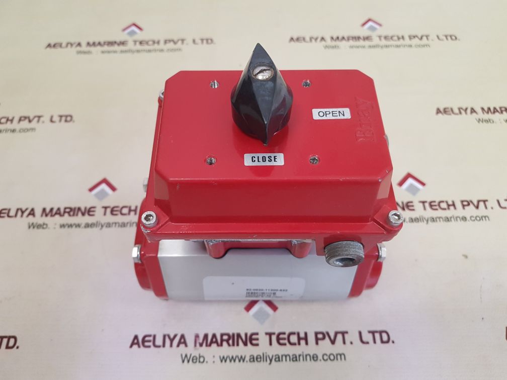 Bray 50-0406-12610-532 switch with 92-0830-11300-532 double acting actuator