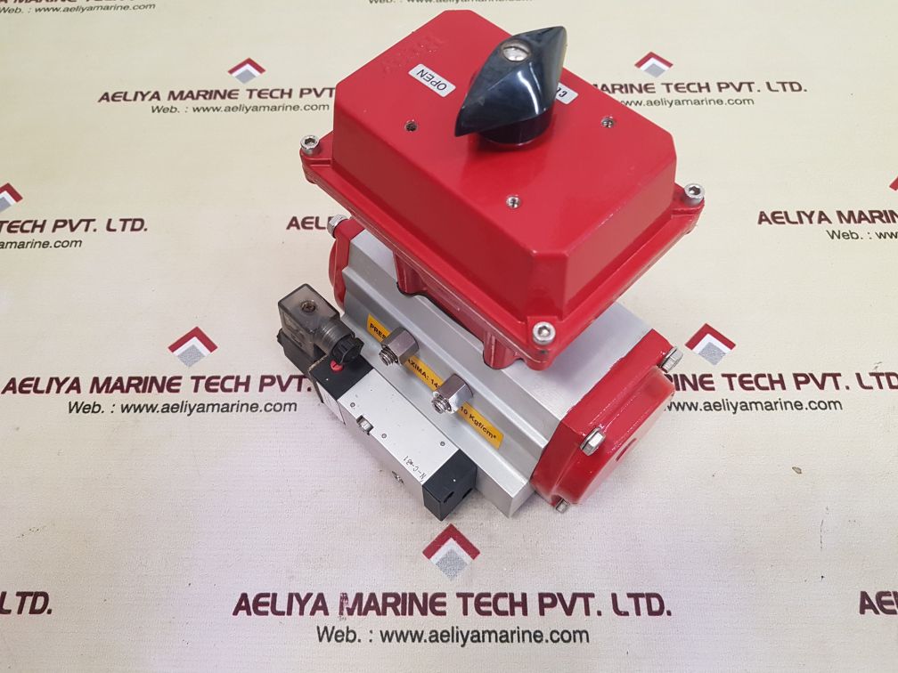 Bray 50-0406-12610-532 switch with 92-0830-11300-532 double acting actuator