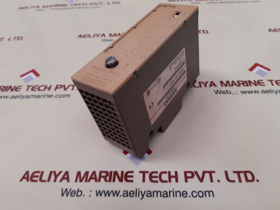 Siemens simatic s5 6es5 464-8me11 analog input module