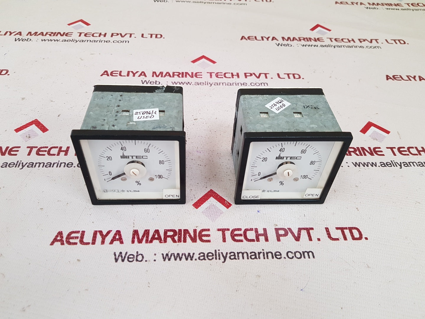 Hitec 0/4-20ma panel meter 0 to 100%
