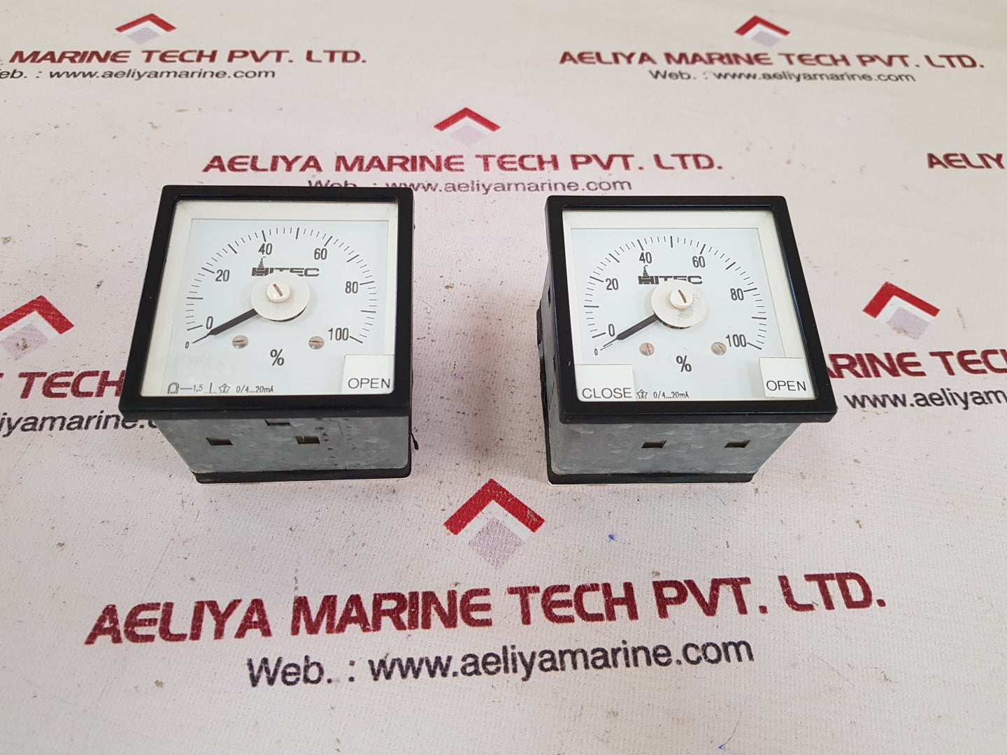 Hitec 0/4-20ma panel meter 0 to 100%