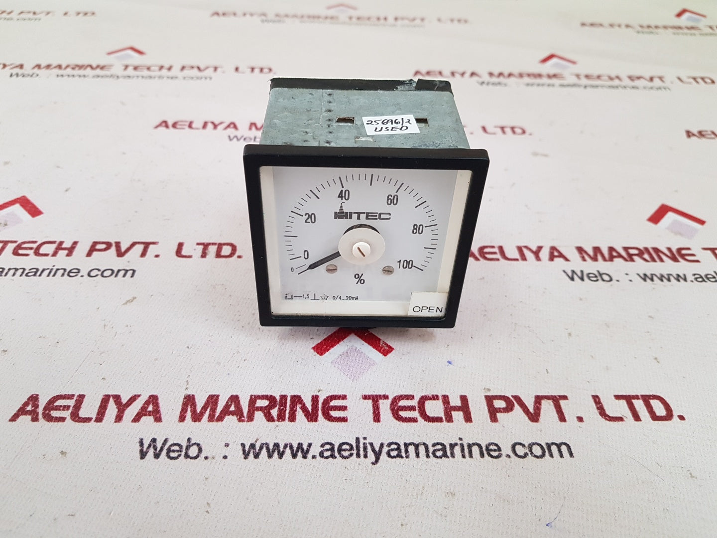 Hitec 0/4-20ma panel meter 0 to 100%