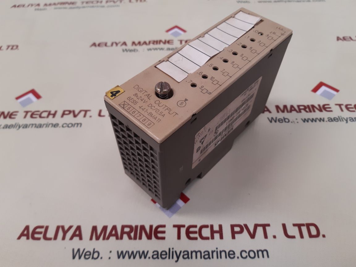 Siemens 6es5 441-8ma11 digital output module used