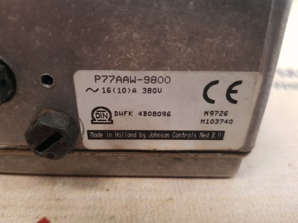 Johnson controls p77aaw-9800 pressure switch 0-6 bar