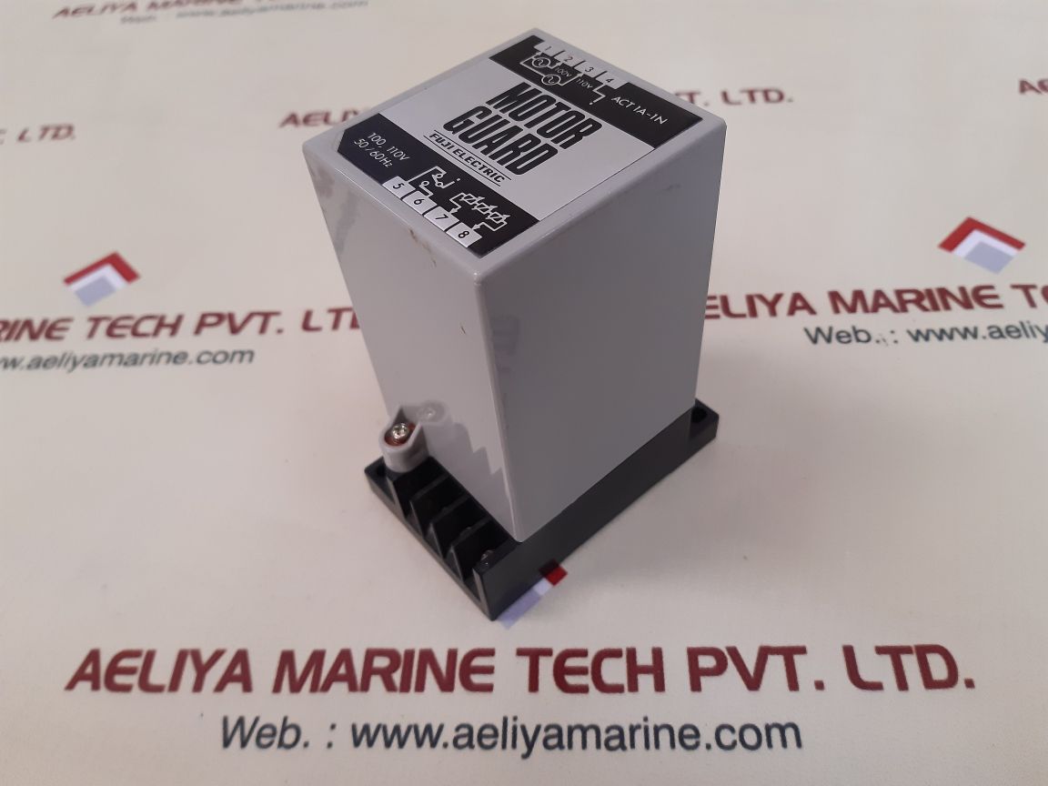 Fuji electric act 1a-1n motor guard relay unit ac100/110v