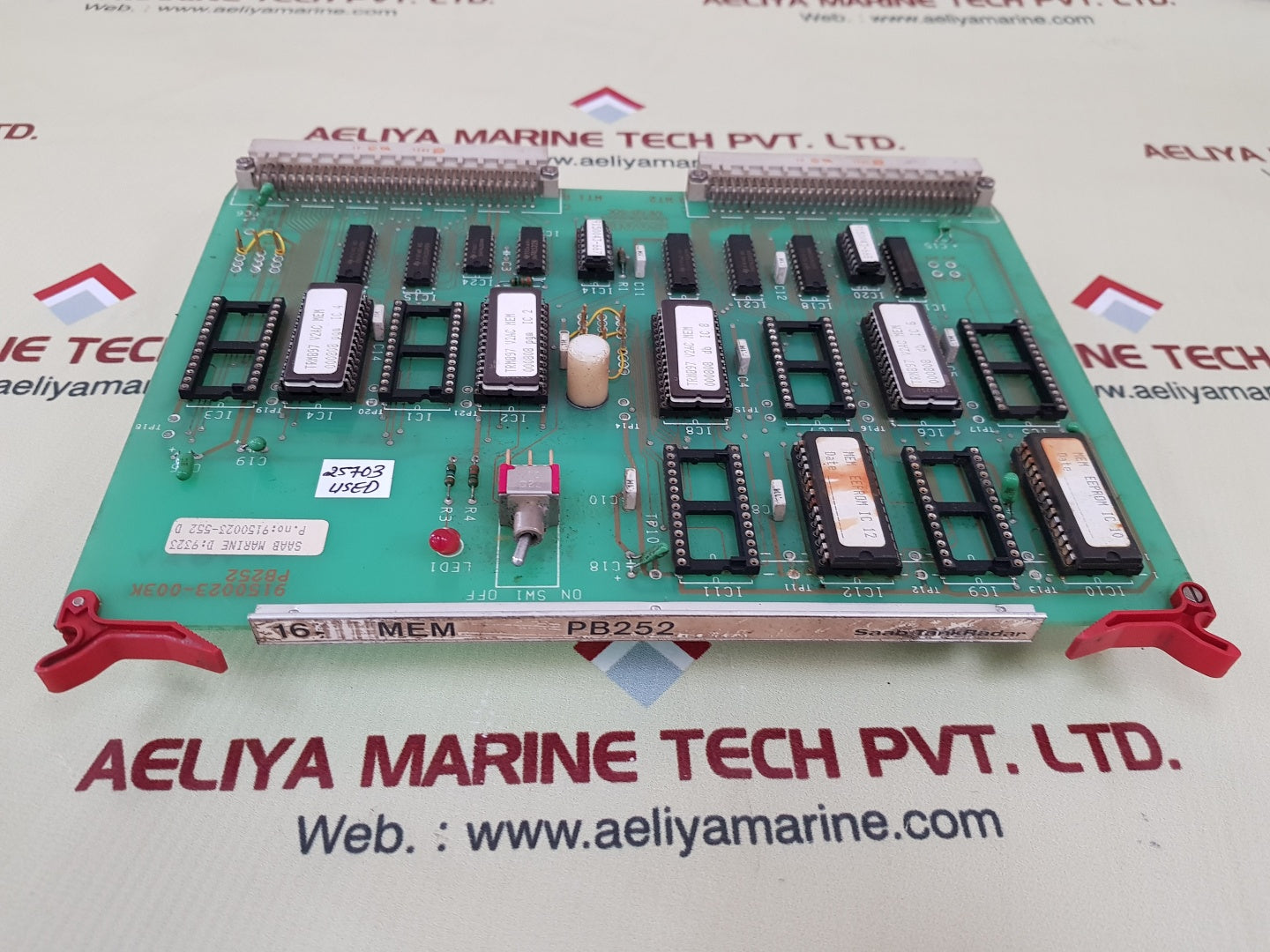 Saab marine meab-50c 9150023-003k pcb card 9150023-552d 