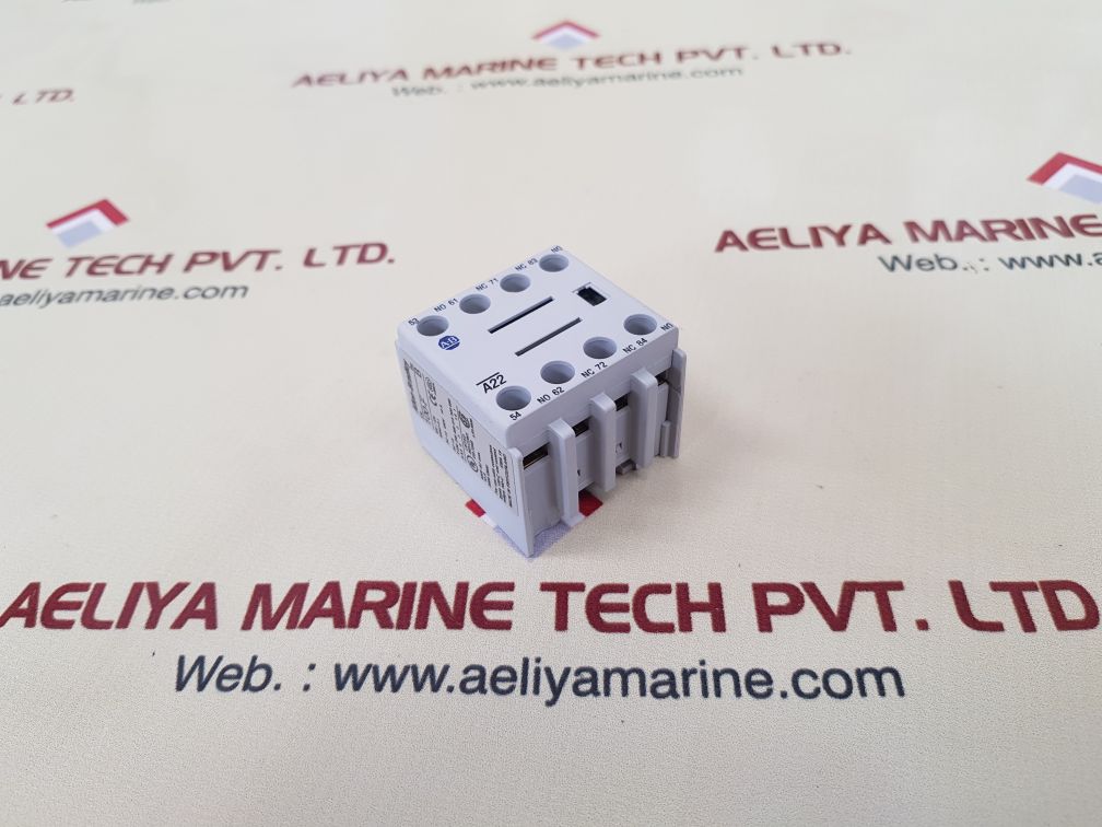 Allen-bradley 100-f ser. b auxiliary switch swa 19