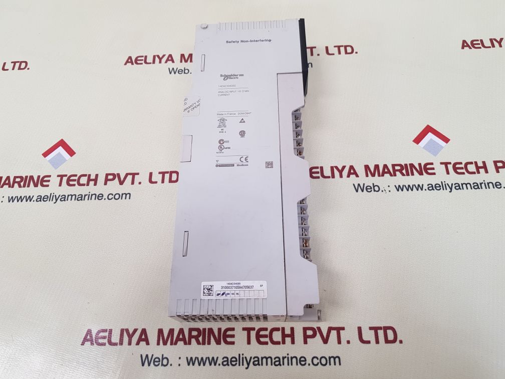 Schneider 140aci04000 analog input module pv: 02