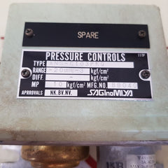 Saginomiya ans-c103pkq pressure switch