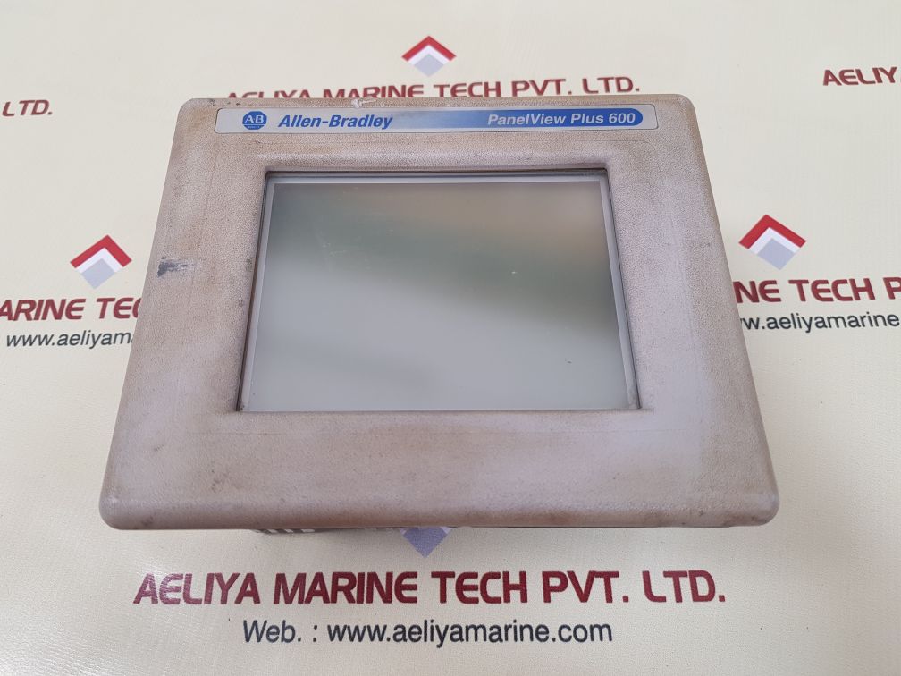 Allen-bradley 2711p-t6m5d ser b panelview plus 600 24 vdc 25w