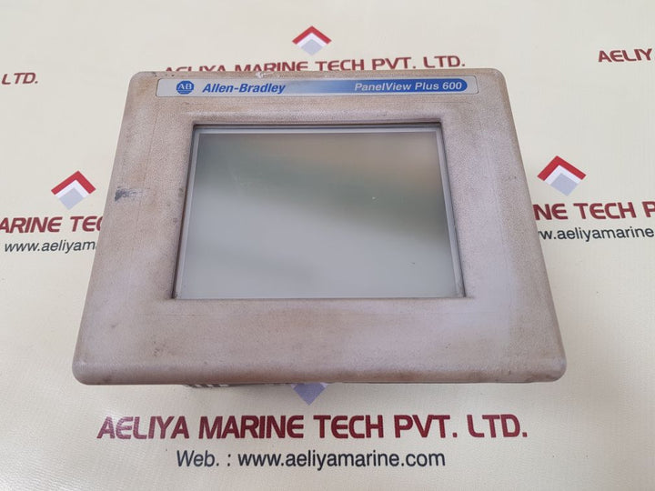Allen-bradley 2711p-t6m5d ser b panelview plus 600 24 vdc 25w