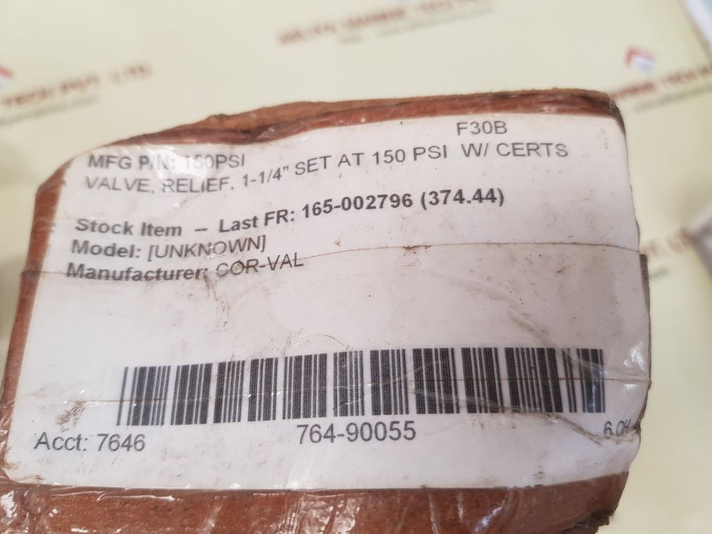 Kunkle valve 913befm03-ke