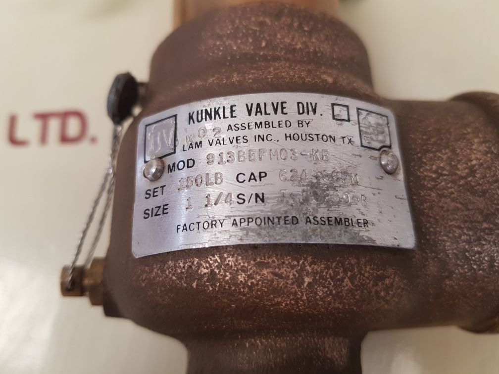 Kunkle valve 913befm03-ke
