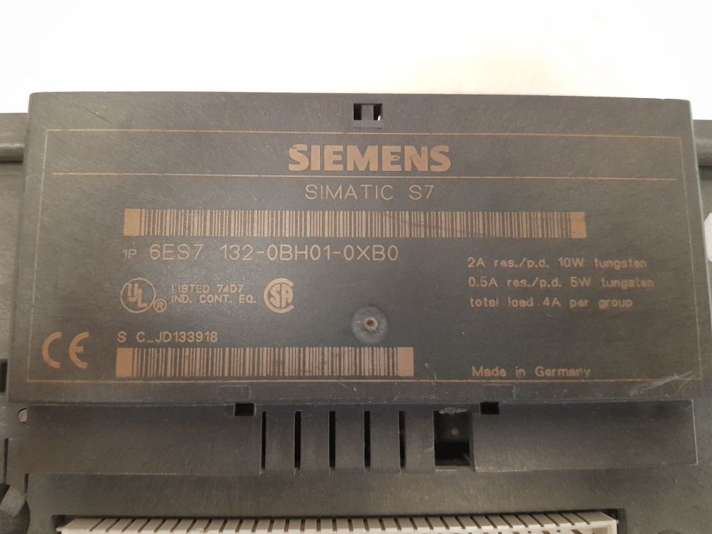 Siemens 6es7 132-0bh01-0xb0 output module