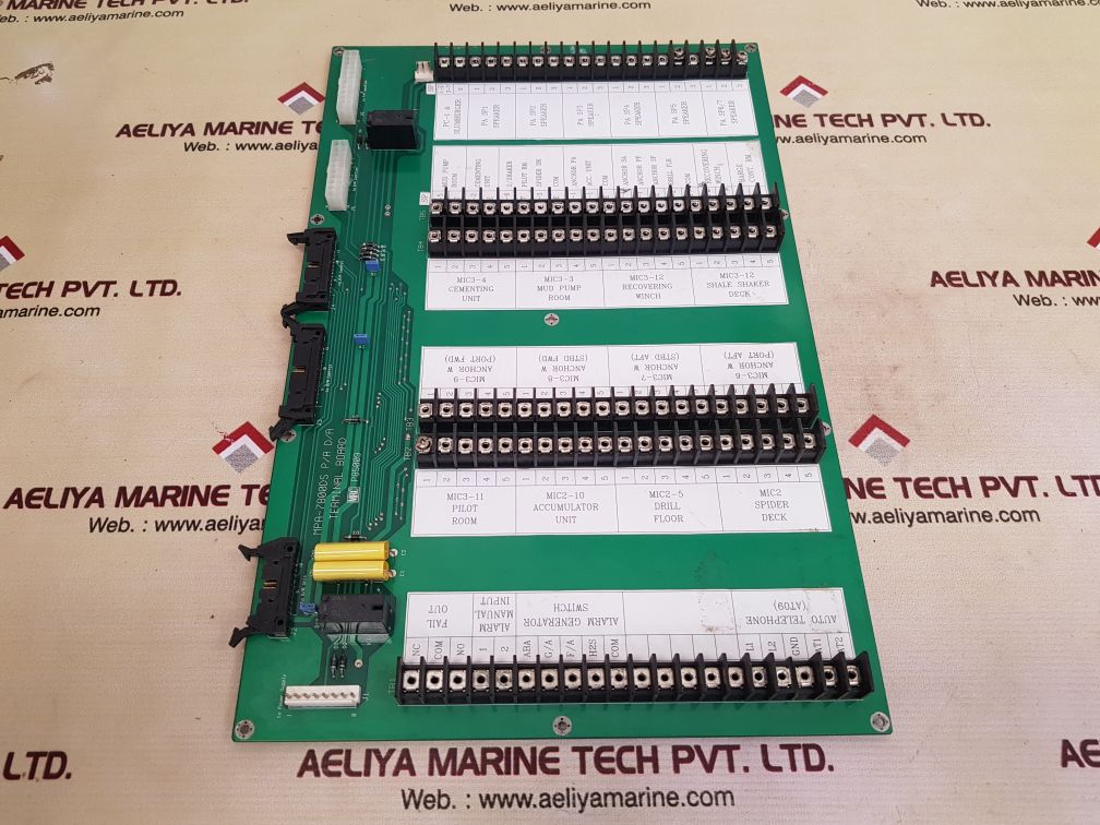 Mrc mpa-7800ds p/a d/a terminal board p85009