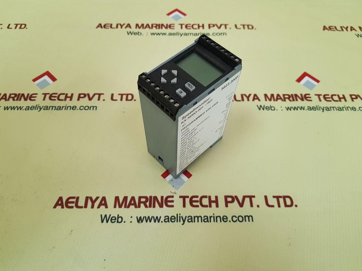 Rheintacho 5823.200p programmable speed monitor