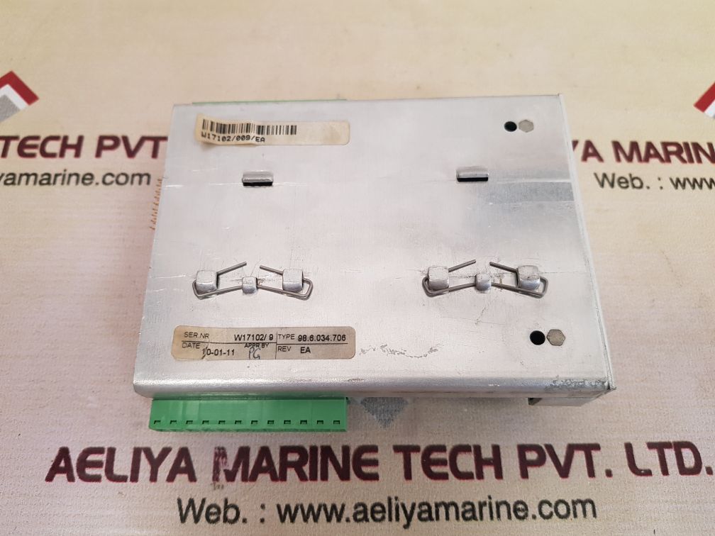 Praxis 98.6.034.706 rev ea module 98.6.034.704