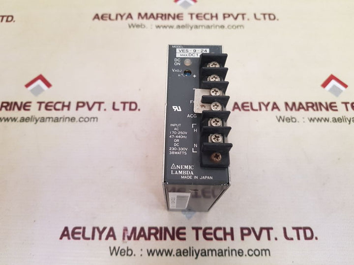 Nemic lambda ves-9-24 power supply dc 1.1a