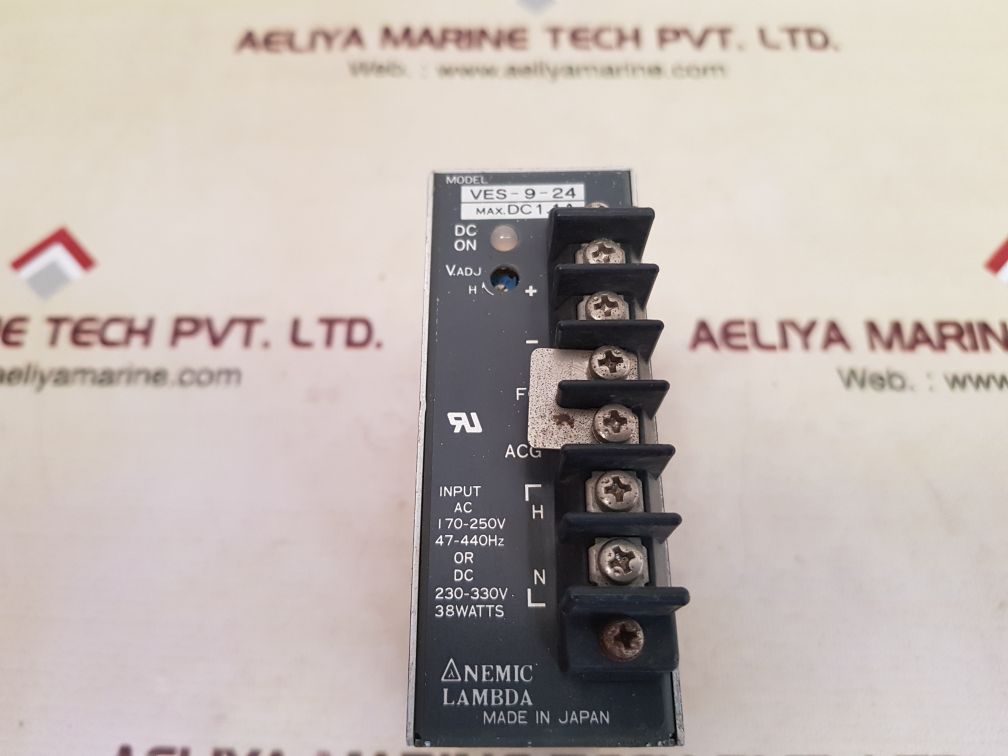 Nemic lambda ves-9-24 power supply dc 1.1a