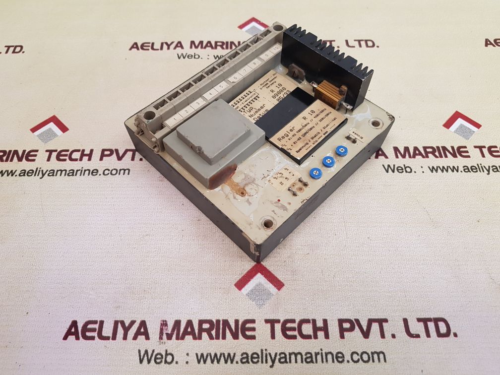 Rsm-elektronik r 10 automatic voltage regulator Used