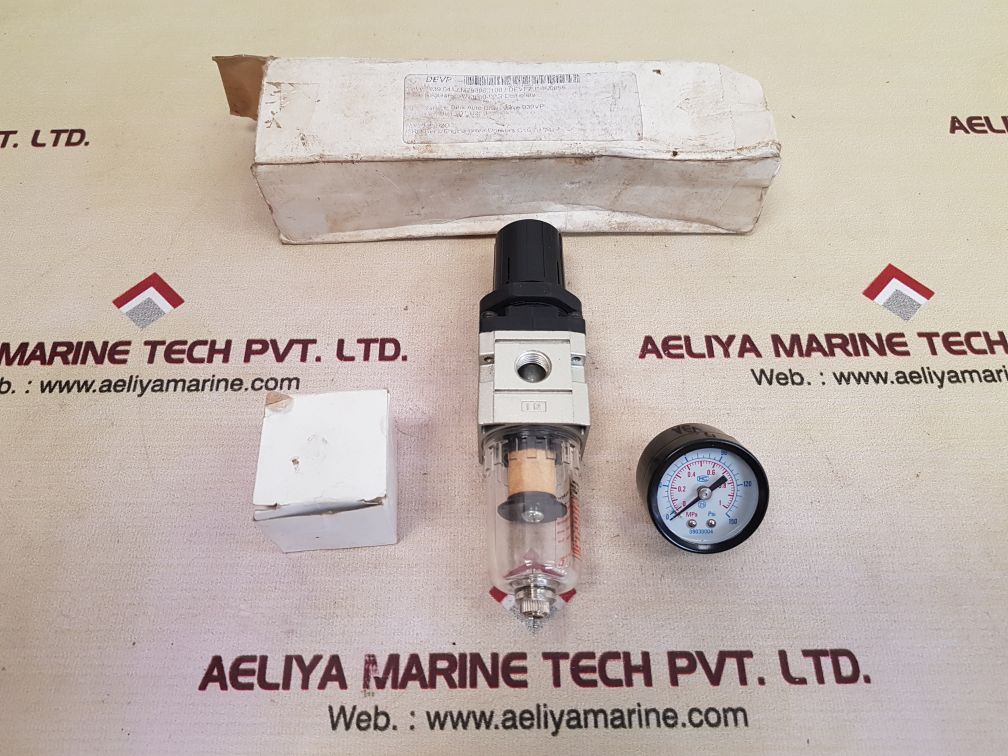 Aw2000-02 air filter pressure regulator 0.05–0.8 mpa