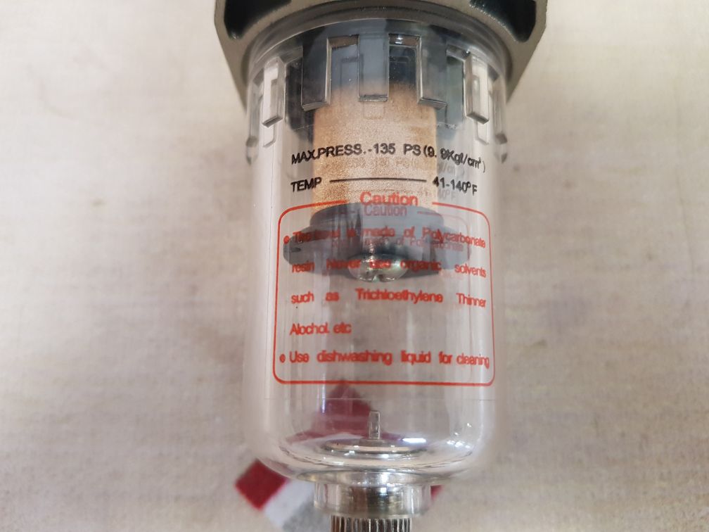 Aw2000-02 air filter pressure regulator 0.05–0.8 mpa