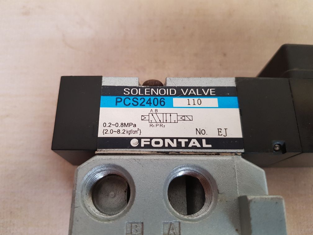 Fontal pcs2406 110 solenoid valve