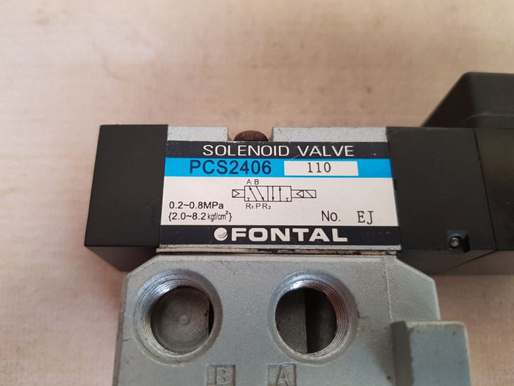 Fontal pcs2406 110 solenoid valve