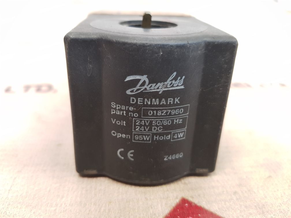 Danfoss 018z7960 solenoid valve coil