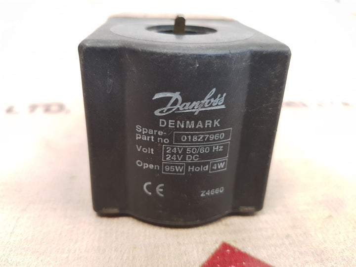 Danfoss 018z7960 solenoid valve coil