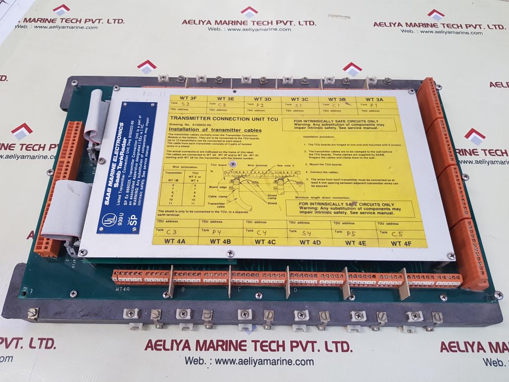 Saab 9150022-69 transmitter connection unit
