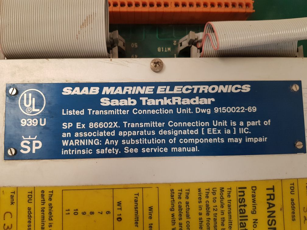 Saab 9150022-69 transmitter connection unit