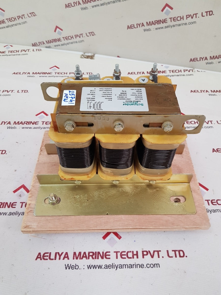schneider electric lvr07100a44l0 detuned reactor