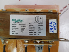 schneider electric lvr07100a44l0 detuned reactor
