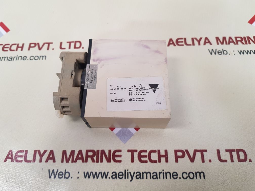 Carlo gavazzi s 112 166 230 interval timer with base