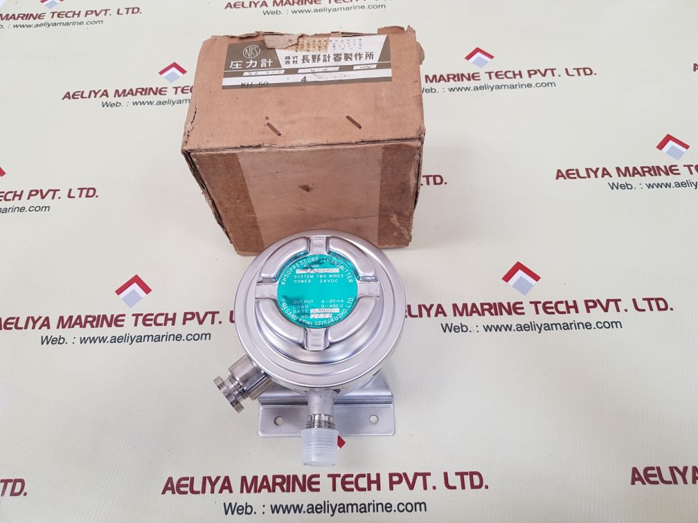 Nagano keiki kh 50 pressure transmitter 4 kg/cm²