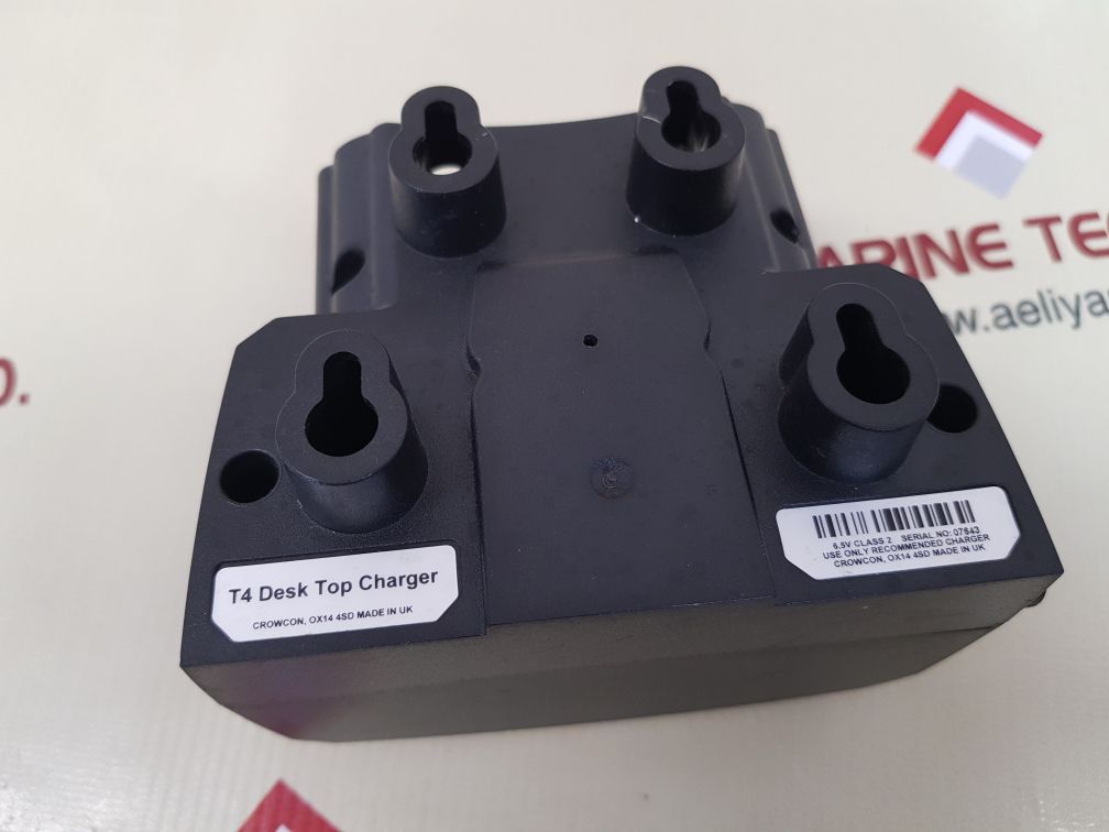 Crowcon t4 desk top charger 6.5v dc