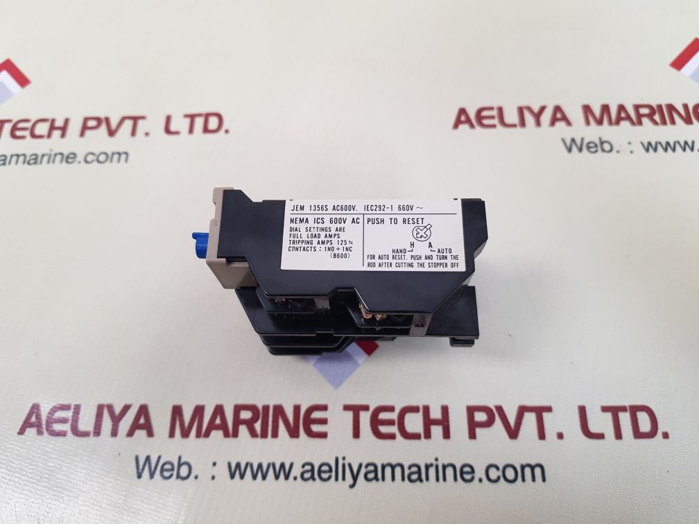 Mitsubishi electric th-k20 thermal overload relay 15a