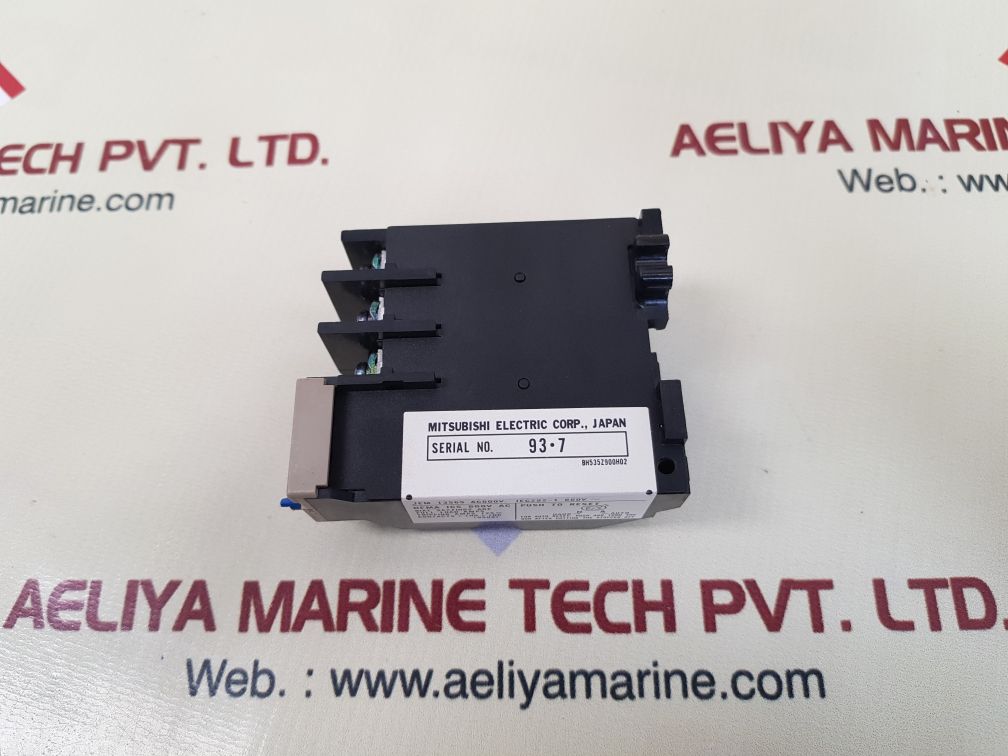 Mitsubishi electric th-k20 thermal overload relay 15a